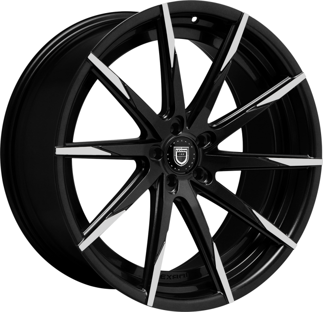 Lexani CSS-15 - Gloss Black Machined Tips